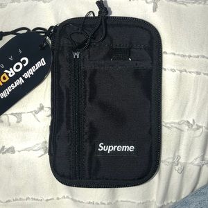 Supreme Wallet with stickers